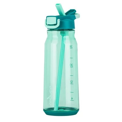 Reduce 36oz Hydrate Tritan Water Bottle with Straw Lid Mild Mint