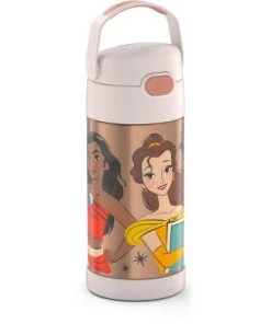 Thermos 12oz FUNtainer Water Bottle with Bail Handle - Beige Princess