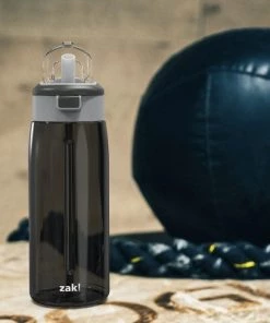 Zak Designs Zak 32 64 oz. Plastic Water Bottle Durable Tritan Flex Sip Chug BPA-Free Genesis Bottle