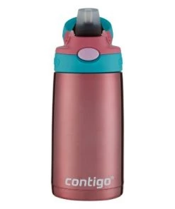Contigo 13oz Stainless Steel AutoSpout Kids' Water Bottle Blue