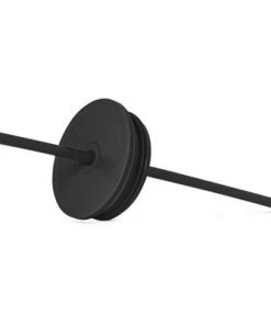 Simple Modern 24oz Classic Plastic Textured Tumbler with Straw 1 Tone Black Pebble