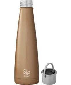S'ip by S'well 15oz Stainless Steel Water Bottle Golden Mist