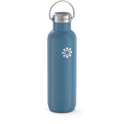 Lifefactory 24oz Stainless Steel Sport Water Bottle with Screw Cap Mint