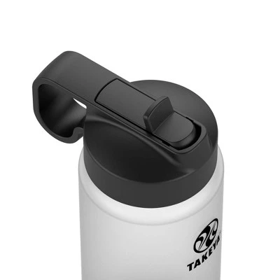 Takeya 22oz Water Bottle with Straw Lid & Carrying Loop Sage