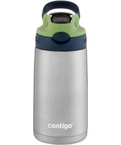 Contigo Kid's 13 oz. Insulated Stainless Steel AutoSpout Straw Water Bottle
