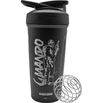 BlenderBottle Blender Bottle The Mandalorian Strada 24 oz. Insulated Stainless Steel Shaker - Image 3