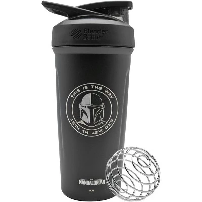 BlenderBottle Blender Bottle The Mandalorian Strada 24 oz. Insulated Stainless Steel Shaker - Image 4