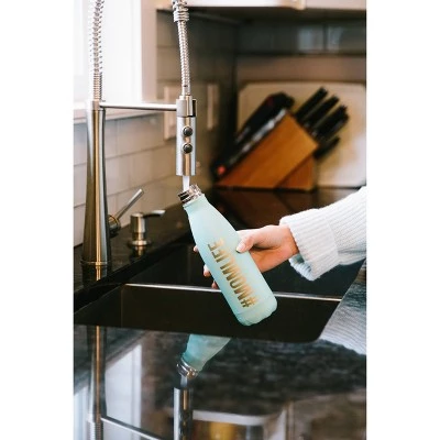 Pearhead Momlife Water Bottle - Aqua 17oz - Image 3