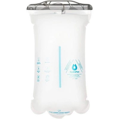 HydraPak Shape-Shift Leakproof Hydration Reservoir Bladder System - Clear