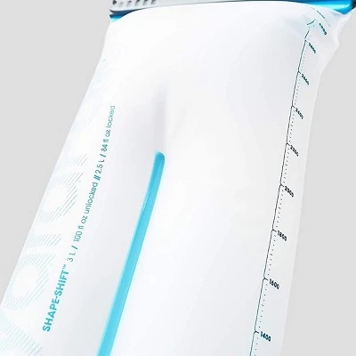 HydraPak Shape-Shift Leakproof Hydration Reservoir Bladder System - Clear - Image 3