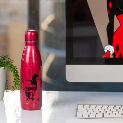 DC Comics Seven20 DC Harley Quinn 17oz Stainless Steel Insulated Water Bottle - Image 4