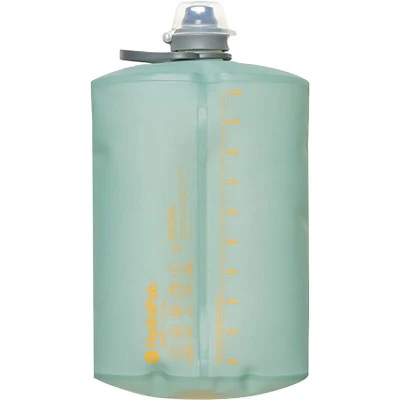 HydraPak Stow 1L Flexible Water Bottle with Spill-Proof Nozzle
