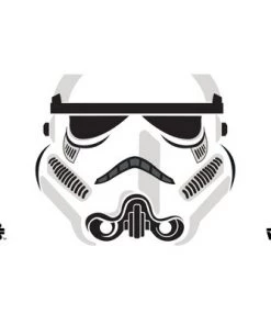 Star Wars Stormtrooper Face Stainless Steel Water Bottle