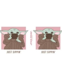 Star Wars The Mandalorian The Child Just Sippin Stainless Steel Water Bottle