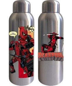 Marvel Comic Deadpool Classic Artwork 22 Oz. Stainless Steel Water Bottle