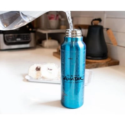 Silver Buffalo Avatar: The Last Airbender Aang Stainless Steel Water Bottle | Holds 27 Ounces - Image 3
