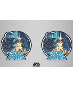 Star Wars Classic Scene Circle Stainless Steel Water Bottle