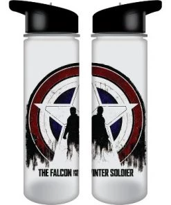 The Falcon And The Winter Soldier Marvel Falcon & The Winter Soldier TV Series 24 Oz. Plastic Water Bottle