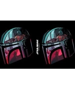 Star Wars The Mandalorian Helmet Reflection Stainless Steel Water Bottle