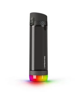 Hidrate Spark HidrateSpark PRO 24oz Tritan Plastic Bluetooth Smart Water Bottle with Chug Lid Sea Glass