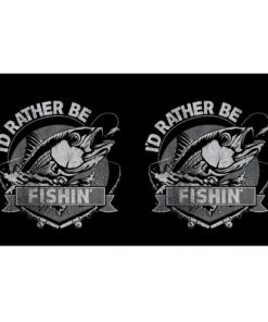 Lost Gods I'd Rather Be Fishin' Stainless Steel Water Bottle