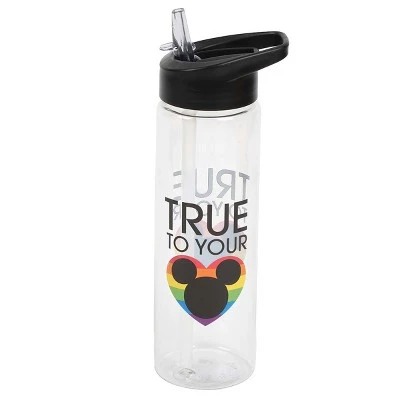Disney Mickey Mouse Pride True To Your Heart 24 Oz. Plastic Water Bottle - Image 2