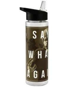 Scream Pulp Fiction Character Say What Again 24 Oz. Tritan Plastic Water Bottle