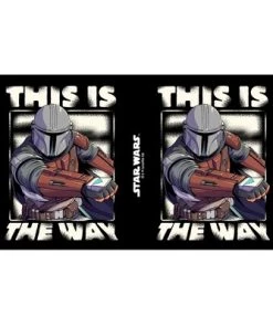Star Wars The Mandalorian This is The Way Mando Stainless Steel Water Bottle