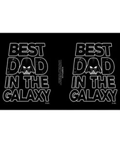 Star Wars Father's Day Best Dad Darth Vader Helmet Stainless Steel Water Bottle