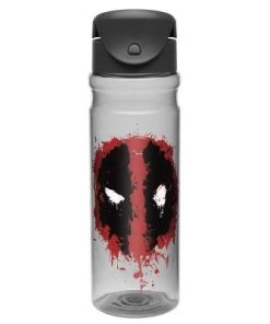 Zak Designs Marvel Deadpool 26oz Flip Top Water Bottle