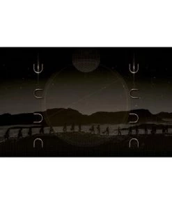 Dune Silhouette Logo Stainless Steel Water Bottle