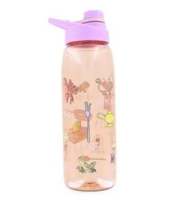 Silver Buffalo Disney Princess Icons 28oz Water Bottle With Screw Lid