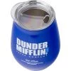 Silver Buffalo The Office Dunder Mifflin 10 Ounce Double Wall Stainless Steel Tumbler w/ Lid