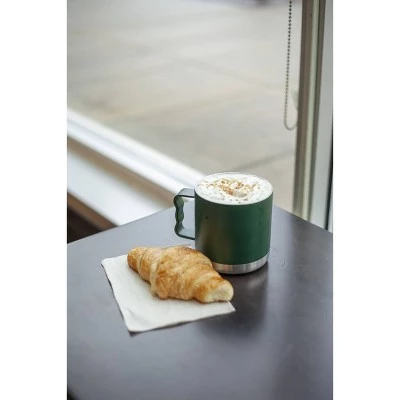 FIFTY/FIFTY 15oz Camp Mug with Slide Lid Navy/White Speckled - Image 2