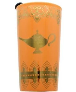 Underground Toys Seven20 Disney Aladdin Make A Wish 16oz Ceramic Tumbler w/ Lid