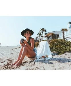 EcoVessel 12oz Transit Insulated Stainless Steel Coffee and Camping Mug - Gray