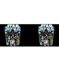 Star Wars Retro Character Frame Stainless Steel Tumbler w/Lid