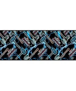 Marvel: Thor: Love and Thunder Electric Mjolnir and Stormbreaker Stainless Steel Tumbler w/Lid