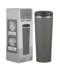 Zojirushi 14oz Stainless Steel Tumbler SX-KA40HM - Forest Gray